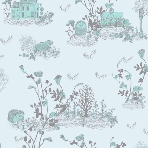 Tapeta Classic Woodlands Blue w sklepie mukaki.pl