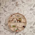 tapeta ze zwierzętami animals off white ferm living
