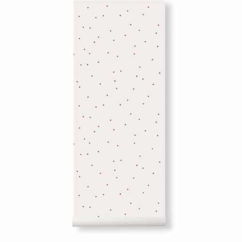 Tapeta w kropki - Dots Off-White
