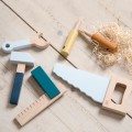 Drewniany zestaw narzędzi małego majsterkowicza - dla dzieci