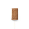 Kinkiet rattanowy, lampa ścienna, ferm living