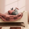 Narzuta Pikowana Duo - odcienie czerwieni - Ferm Living.jpg