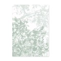 Próbka tapety Dusty Green Classic Hua Trees Mural Wallpaper  - Sian Zeng