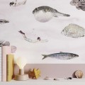 Fish Wallpaper Pink, Sian Zeng