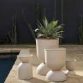 Doniczki Hourglass Kaszmirowe, beżowe - ferm living