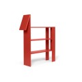 Regał Konik w kolorze czerwonym, Poppy Red,  ferm living