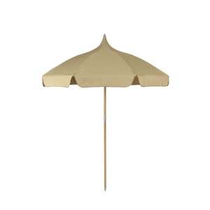 Parasol ogrodowy Lull Umbrella - Kaszmirowy i Oliwkowy - Ferm Living 