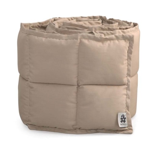 Baby bumper, kapok - jetty beige - Sebra