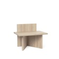 Oblique Stool - Oak, Ferm living