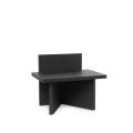 Oblique Stool - Black Stained Ash, Ferm living