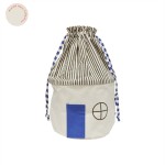 Pojemnik na zabawki, Domek duży niebieski - Koya Storage Basket - Large - OYOY 