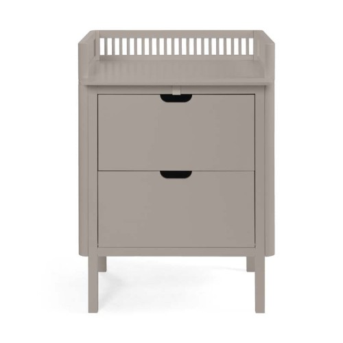 Komoda dziecięca, przewijak beżowy - Sebra