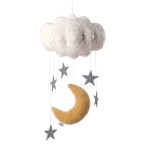 Mobil księżyc i gwiazdy - Baby mobile, moon & stars- Sebra 