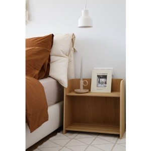 Szafka nocna, Biblioteczka mała - Small Curvy Bookcase - Curve Lab 