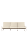 Ferm Living SS25 sofa trzyosobowa Desert 3-Seater kaszmirowa rama / Pure Boucle Off-white 1104270933 1