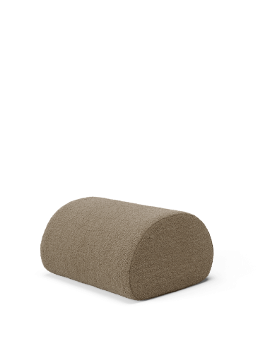 Pufa Rouli - Rouli Pouf Pure Bouclé - Sand- Ferm Living