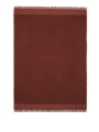 narzuta ferm LIVING WeaverThrow Red Brow