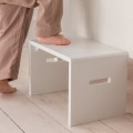 Biały podnóżek Sebra Step Stool, White edition