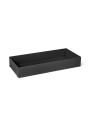 Czarna półka głęboka do systemu Punctual - Shelf Box - ferm Living