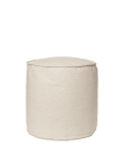 Pufa okrągła Aun Cotton Pouf - Ø40 - Off-white - ferm Living
