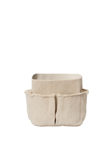 Kosz z bawełny organicznej - Hokan Textile Storage - 18 x 30 - Natural - ferm Living