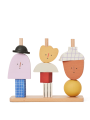 Figurki Character Stacking Blocks - Multi - ferm Living
