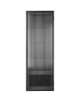 Haze witryna wisząca czarna 35 x 100 szkło ryflowane - Haze Wall Cabinet Reeded Glass - Ferm Living