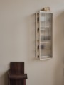 Haze kaszmirowa 35 x 100 szkło ryflowane - Haze Wall Cabinet Reeded Glass - Ferm Living