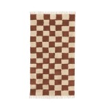 Dywan Mara do prania ceglasty 150x80 cm - Washable Rug- ferm living 