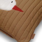 Poszewka poduszki Pikowanej Ptak - Bird Quilted Cushion Rectangular - ferm living 