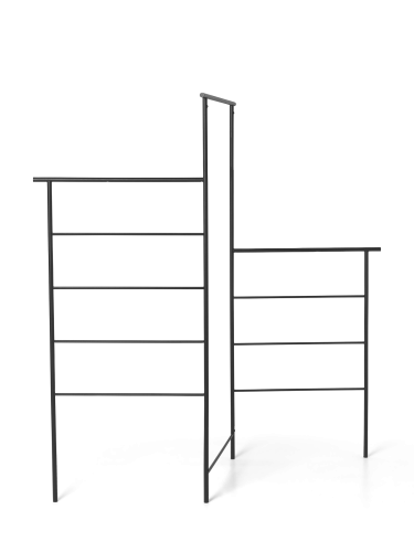 Dora stojak na ubrania czarny - Dora Clothes Stand -ferm living