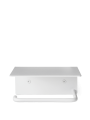 Uchwyt na papier toaletowy Dora biały - Dora Toilet Paper Holder - Shelf - ferm living