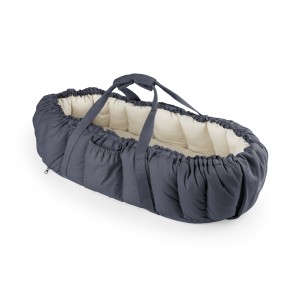  Nosidełko Baby Nest, gniazdko, mata, 3-in-1 Babynest, Blue i jasny środek - Sebra