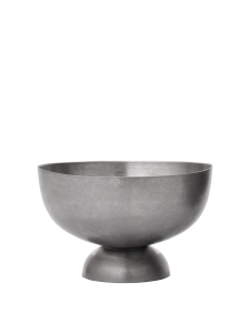 Puchar do szmpana z efektem postarzenia – stal nierdzewna -Tumbled Champagne Cooler - 38 - Stainless Steel - ferm Living