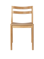 Krzesło drewniane dębowe Boda Dining Chair - Natural Oak - Ferm Living