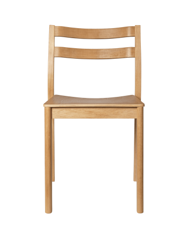 Krzesło drewniane dębowe Boda Dining Chair - Natural Oak - Ferm Living