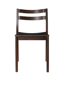 Krzesło drewniane buk ciemny - Boda Dining Chair - Dark Stained Beech - Ferm Living