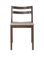 Krzesło miękkie bouclé - Boda Dining Chair - Seat Uph - Soft Bouclé - Beech/Natural - Ferm Living
