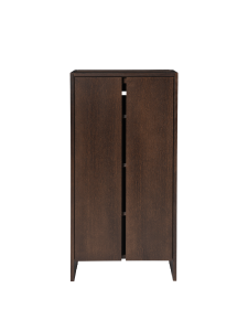 Szafa Parcel Dąb bejcowany na ciemno - Parcel Hallway Cabinet - H110 - Dark Stained Oak - Ferm Living  