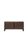 Szafka niska Parcel - Dąb bejcowany na ciemno - Parcel Hallway Cabinet - H110 - Dark Stained Oak - Ferm Living