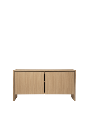 Dąb naturalny - Parcel Hallway Cabinet - H110 - Dark Stained Oak - Ferm Living