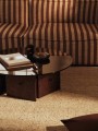Aukko Coffee Table - Tinted Glass/Dark Stained Oak- Ferm Living