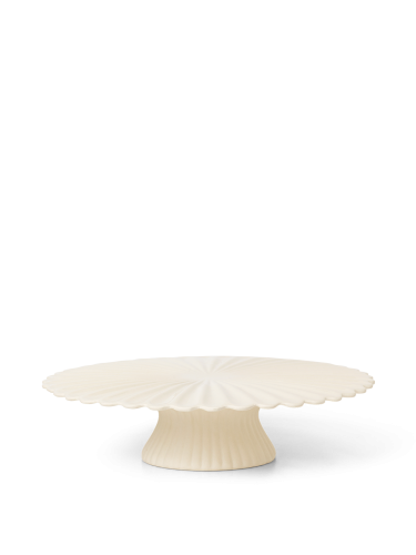 Podstawka pod tort w kształcie fontanny – Fountain Cake Stand - Off-white - ferm Living