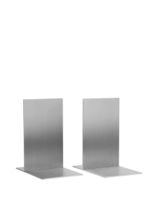 Podpórki do książek aluminium - Lager Bookends - Set of 2 - Aluminium - ferm Living 