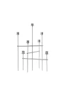 Elysia Candelabra - Brushed Stainless Steel - ferm Living