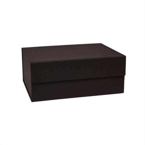 P57udełko do przechowywania Hako czarne materiał A4 - 33x25x15cm