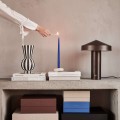 Kobaltowe pudełko  do biżuterii Hako - Hako Jewelry Storage Box - OYOY