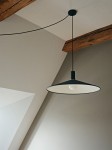Lampa Collect czarna - Angle Shade + High Pendant - ferm living 