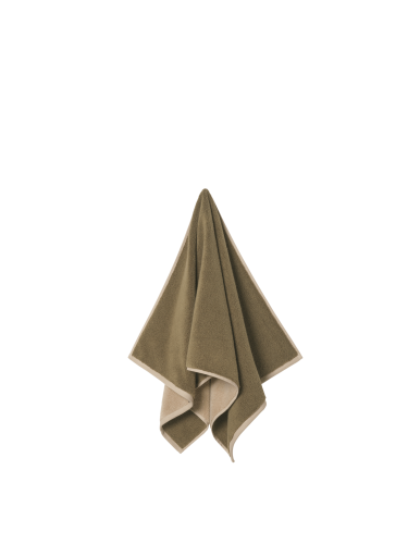 Ręcznik Ekko Hand Towel - Olive/Cashmere - Ferm Living