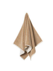 Ręcznik kąpielowy 140x70 cm, Ekko Bath Towel - Cashmere/Off-white- Ferm Living